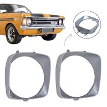 Par Aro Moldura Do Farol Opala 71 72 73 74