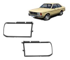 Par aro moldura farol corcel 2 belina pampa 1978 a 1983