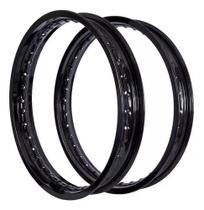 Par Aro Preto Aço 18x1.60 18x1.85 Cg Titan 125 150 Ybr Start