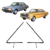 Par Aro Quebra Vento Opala Caravan 68 A 92 Cromado Par Aro Quebra Vento Opala Caravan 68 A 92 Cromado