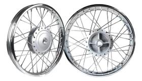 Par Aro Roda Biz 125 Biz 110 Dianteira e Traseira Raio 4mm Par Aro Roda Biz 125 Biz 110 Dianteira e Traseira Raio 4mm