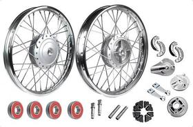 Par Aro Roda Completa Raio 4mm Titan Fan 150 04/13 Montada Par Aro Roda Completa Raio 4mm Titan Fan 150 04/13 Montada