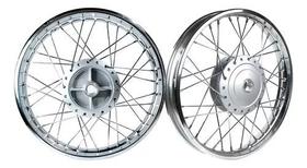 Par Aro Roda Traseiro e Dianteiro Honda Cg Titan 150 4mm
