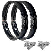 Par Aros Three Heads Crosser 150 Com Raios 4mm Esd