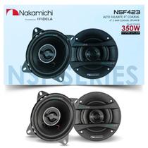 Par Auto Falante de Carro Nakamichi Coaxial 4 Pol 350 Watts 4 Ohms