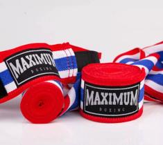 Par Bandagem Maximum Muay Thai 3 Metros Boxe Kickboxing Par Bandagem Maximum Muay Thai 3 Metros Boxe Kickboxing
