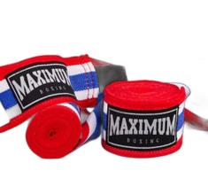 Par Bandagem Maximum Muay Thai 3 Metros Boxe Kickboxing