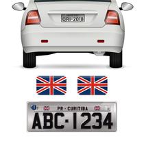 Par Bandeiras Inglaterra Placa Carro Moto Adesivas Resinadas Par Bandeiras Inglaterra Placa Carro Moto Adesivas Resinadas