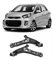 Par Bandeja Balança Dianteira Kia Picanto 2012 até 2018 Par Bandeja Balança Dianteira Kia Picanto 2012 até 2018