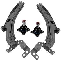 Par Bandeja Balança Pivô Palio Weekend 2001 a 2016 Dianteiro Motorista Nakata