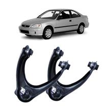 Par Bandeja Balança Susp. Superior Honda Civic 1999 a 2000 Par Bandeja Balança Susp. Superior Honda Civic 1999 a 2000
