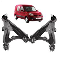 Par Bandeja / Braço / Leque Balança Completa Kangoo 1.0 1.6 2005 até 2018