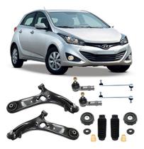 Par Bandeja + Kit Batente + Bieleta + Terminal Hb20 12 À 19