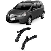 Par Bandeja Nissan Livina Dianteira 2007 Até 2014 Impacto