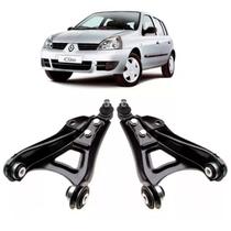 Par Bandeja Renault Clio Symbol 1998/2012 com Pivô Completo