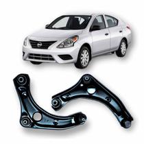par bandeja suspensão Nissan Versa completa pivô 2010/2020 par bandeja suspensão Nissan Versa completa pivô 2010/2020