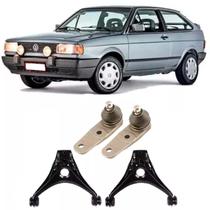 Par Bandeja Volkswagen Gol Quadrado Ano 1986 a 1991 Com Pivô