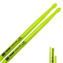 Par Baqueta 5a Neon Verde Liverpool Luminous Series Fluorescente