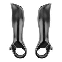 Par Bar End Bike Alumínio Leve Anatômico Abraçadeira Bicicleta
