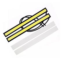 Par Barra Led Super Farol Drl Luz Diurna 12v Carro Moto 17cm Par Barra Led Super Farol Drl Luz Diurna 12v Carro Moto 17cm