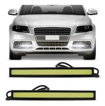 Par Barra Led Super Farol Drl Luz Diurna 12v Carro & Moto