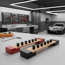 Par Barramento 6 Vias Cobre Maciço Distribuidor De Energia