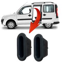 Par Batente Bucha Guia Superior Borracha Coluna Porta Correr Fiat Doblo 2002 2003 2004 2005 2006 2007 2008 2009 2010 201