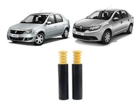 Par Batente Coifa Amortecedor Traseira Logan 2018 2019 2020