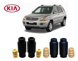 Par Batente Coifa Dianteira Traseira Kia Sportage 2005 2006