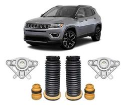 Par Batente Coxim Traseiro Jeep Compass 2016 2017 2018 2019