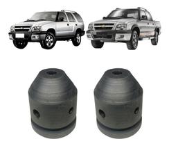 Par Batente Suspensão Bandeja Dianteira S10 Blazer Pneu Refi