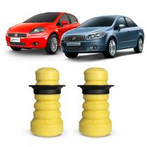 Par Batente Suspensão Traseiro Com Coifa Fiat Punto/Linea