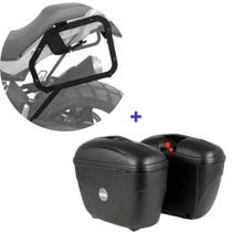Par Baú E21 Givi + Suporte Baú Lateral Bmw G310gs 2018+ Spto344 Scam
