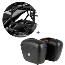 Par Baú E21 Givi + Suporte Baú Lateral Honda Nc750x 2022+ Spto609 Scam Par Baú E21 Givi + Suporte Baú Lateral Honda Nc750x 2022+ Spto609 Scam