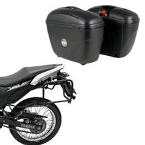 Par Baú E21 Givi + Suporte Lateral Bráz Xtz Lander 250 2019+