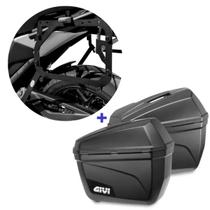 Par Baú E22 Givi + Suporte Baú Lateral Honda Nc750x 2022+ Spto609 Scam Par Baú E22 Givi + Suporte Baú Lateral Honda Nc750x 2022+ Spto609 Scam