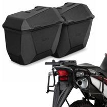Par Baú Lateral 25 L Scam + Suporte Baú Lateral Xre300 Givi Par Baú Lateral 25 L Scam + Suporte Baú Lateral Xre300 Givi