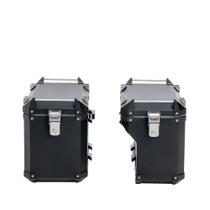 Par baús laterais 40l + 48 l brás preto adventure