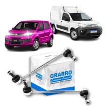 Par Bieleta Suspensão Dianteira Fiat Fiorino Uno Grarro