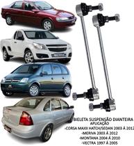 Par Bieletas Suspensão Dianteira Corsa Maxx Hatch/Sedan 02/12 Meriva 03/12 Montana 04/10 Vectra 97/05