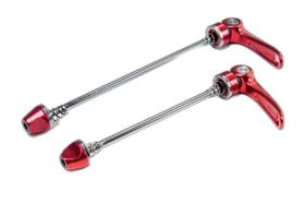 Par Blocagem Para Cubo Roda Absolute Prime Alumínio Vermelha