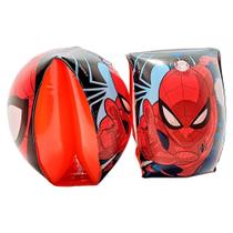 Par Boia De Braço Infantil Inflável Homem-Aranha Par Boia De Braço Infantil Inflável Homem-Aranha