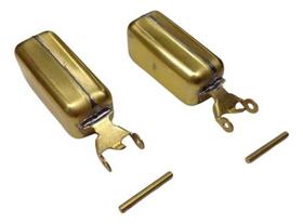 Par Boia Latão Carburador Quadrijet Edelbrock V8 1406 1405