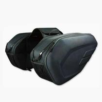 Par Bolsa Alforge Lateral Universal 29 Lt Original - Komine Preta