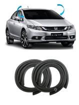 Par Borracha Acabamento Parabrisa Honda Civic 2007 2010 2012
