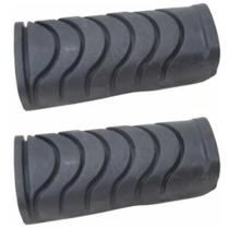 Par Borracha do Estribo Dianteiro BIZ 125 -2011 até 2015