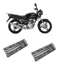 Par Borracha Estribo Dianteiro Yamaha Ybr 125 2002 Em Diante