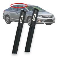 Par Borracha Guarnição Lateral Teto Honda Civic 2012 ATÉ 2016 Par Borracha Guarnição Lateral Teto Honda Civic 2012 ATÉ 2016