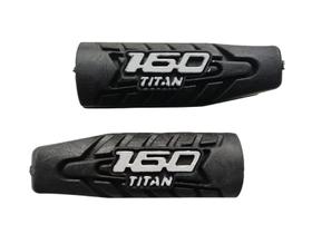 Par Borracha Pedaleira Dianteiro Fan Titan 160 Personalizada Par Borracha Pedaleira Dianteiro Fan Titan 160 Personalizada