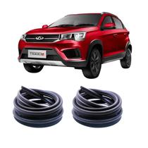 Par borracha porta lateral chery tiggo 2 qualidade original